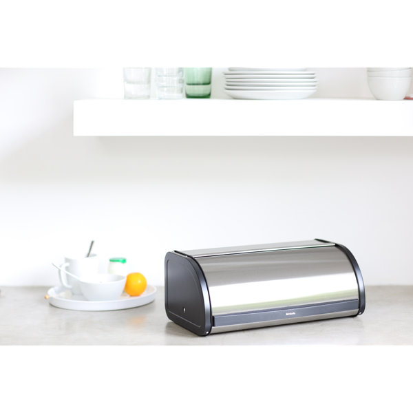 Brabantia Roll Top Bread Bin & Reviews Wayfair.co.uk